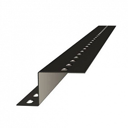 Профиль Z-образный (Z-прогон) оцинкованный толщина 1мм перфорированный