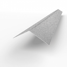 Конек кровельный 0,7 мм оцинкованный (ширина более 625 мм)