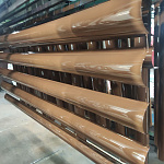 Труба водосточная оцинкованная порошок ф180х1250мм RAL 8024