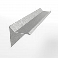 Планка ветровая 0,55 мм двойная завальцовкая, оцинкованная