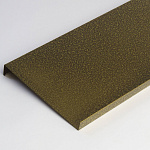 Отлив 0,4 мм RAL 5007 оконный оцинкованный c порошковым покрытием