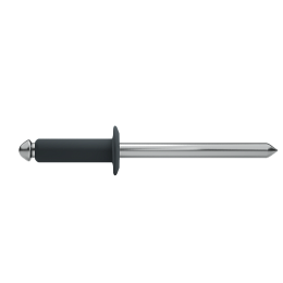 Заклепка 3.2x10 (RAL 7011) A2/A2 вытяжная