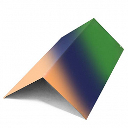 Конек кровельный 0,45 мм (все цвета RAL) оцинкованный c порошковым покрытием