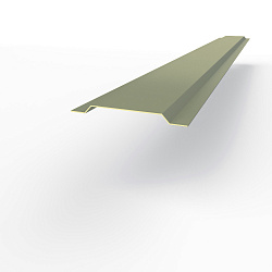 Нащельник RAL 7033 оцинкованный c полимерным покрытием 0,45 мм