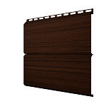 ЭкоБрус 0,345 Gofr 0,45 Print Elite Choco Wood TwinColor