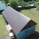 Профнастил С8 - 0,55х1180мм (RAL 6002) оцинкованный, с полимерным покрытием (полиэстер)