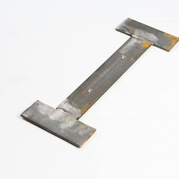 Костыль H-образный кровельный неокрашенный 40х4мм размер 200х450х200мм