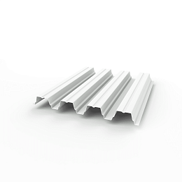 Профнастил Н75 - 0,65 (RAL 9003) с полимерным покрытием (полиэстер)