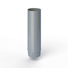 Труба водосточная оцинкованная порошок ф216х1250мм RAL 7001