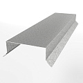 Парапет 1 мм плоский оцинкованный