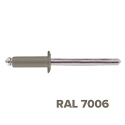 Заклепка 3.2x10 (RAL 7006) A2/A2 вытяжная