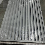 Вентиляционная решетка 200x200 наружная оцинкованная 0.5мм