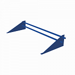Снегозадержатель трубчатый плоскоовальный 3000мм универсальный 25-1,0-1,0-4 оцинкованная сталь с порошковым покрытием RAL 5005