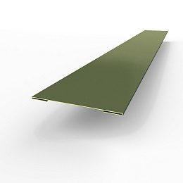 Планка стыковочная RAL 6003 оцинкованная c порошковым покрытием 0,45мм