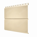 ЭкоБрус 0,345 Gofr Grand Line 0,5 Satin с пленкой RAL 1015 светлая слоновая кость