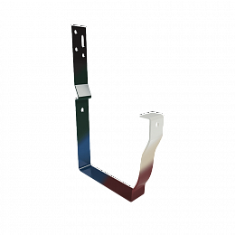 Крепление крюк полоса короткий прямоугольного желоба с порошковым покрытием 4х127мм все цвета RAL