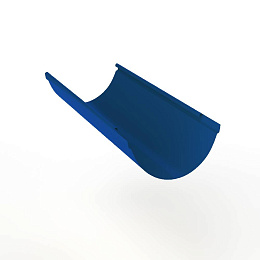 Желоб водосточный оцинкованный порошок ф220х2000мм RAL 5005