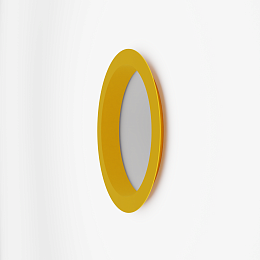 Откос радиусный 0,55 мм (RAL 1003) c порошковым покрытием