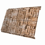 Вертикаль 0,2 line 0,45 Print Elite с пленкой Sand Stone TwinColor