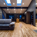 Окно мансардное дерево, лак ручка отсутствует Werso глухое ОС 55*98см