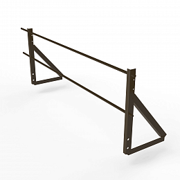 Ограждение кровельное фальц 3000мм 600-25-1-1,5-3 холоднокатанная сталь с порошковым покрытием RR 32