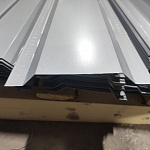 Нащельник RAL 9006 оцинкованный c полимерным покрытием 0,45 мм