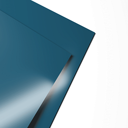 Лист оцинкованный 0,55х1250мм (RAL 5025) с полимерным покрытием (полиэстер)