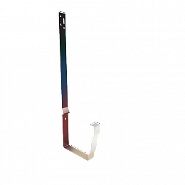 Крепление крюк полоса длинный прямоугольного желоба с порошковым покрытием 4х355мм все цвета RAL