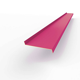 Отлив 0,7 мм RAL 4009 оконный оцинкованный c порошковым покрытием