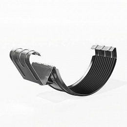 Соединитель желоба водосточного оцинкованный Grand Line ф125хмм