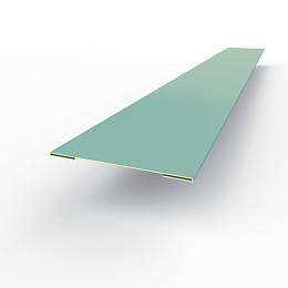 Планка стыковочная RAL 6034 оцинкованная c порошковым покрытием 0,45мм