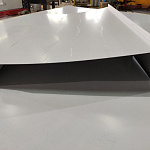 Парапет плоский RAL 9003 полиэстер 1 мм