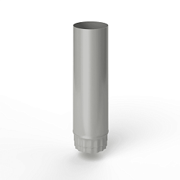 Труба водосточная оцинкованная порошок ф150х1250мм RAL 9007