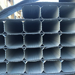 Труба водосточная прямоугольная полиэстер Grand Line Vortex 1000мм RAL 3005