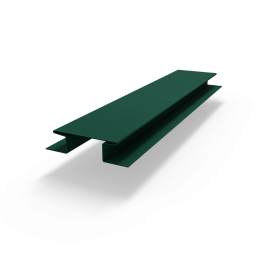 Н-образная планка (RAL 6005) оцинкованный с порошковым покрытием 0,45 мм