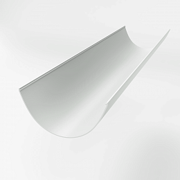 Желоб водосточный пвх Grand Line ф120х3000мм RAL 9003