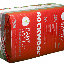 Утеплитель Роквул Лайт Баттс 100х600х1000 мм