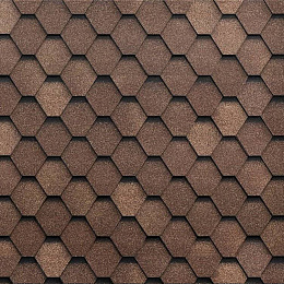 Гибкая черепица Шинглас Ультра Самба янтарь