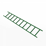 Лестница кровельная 3000мм холоднокатанная сталь с порошковым покрытием RAL 6002