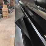 Отлив 0,55 мм RAL 7024 оконный оцинкованный c порошковым покрытием