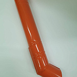 Труба водосточная оцинкованная порошок ф110х1250мм RAL 2009