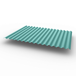 Профнастил С15 (RAL 6027) Полиэстер 0,6х1180мм