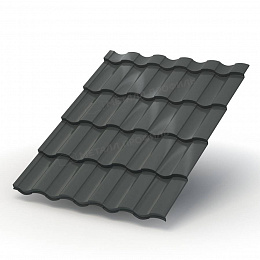 Металлочерепица МП Монтекристо-XL (PURETAN-20-RR23-0,5)