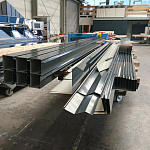 Откос оконный 0,55 мм (RAL 6004) c порошковым покрытием