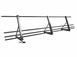 Ограждение кровельное холоднокатанная сталь с порошковым покрытием 2000мм универсальный 600-25-1-1,5-2 холоднокатанная сталь с порошковым покрытием RAL 7005