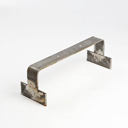 Костыль П-образный кровельный неокрашенный 40х4мм размер 200х400х200мм