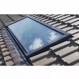 Оклад для одиночной установки Werso ПР для профилированной кровли 55*98см RAL 7024 (серый) . Zn (цинк) RAL 3005 (вишневый) RAL 8004 (кирпичный) RAL 9005 (черный) RAL 8017 (коричневый) RAL 6005 (зеленый)