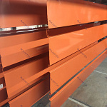 Отлив 0,55 мм RAL 2004 оконный оцинкованный c порошковым покрытием