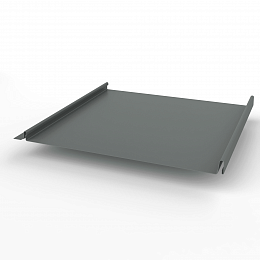 Кликфальц самозащелкивающийся оцинкованный с полимерным покрытием 0,5х542мм RAL 7005