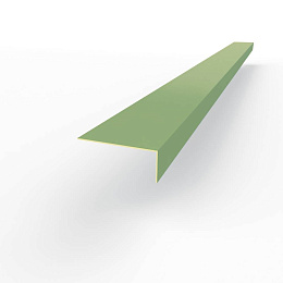 Откос оконный 0,4 мм (RAL 6021) c порошковым покрытием